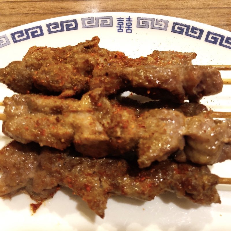 ラム肉串焼き(創作中華　火鳳 五反田店)