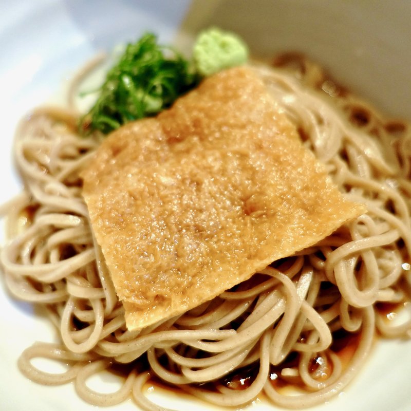 小そば（冷）(だし屋凸凹)