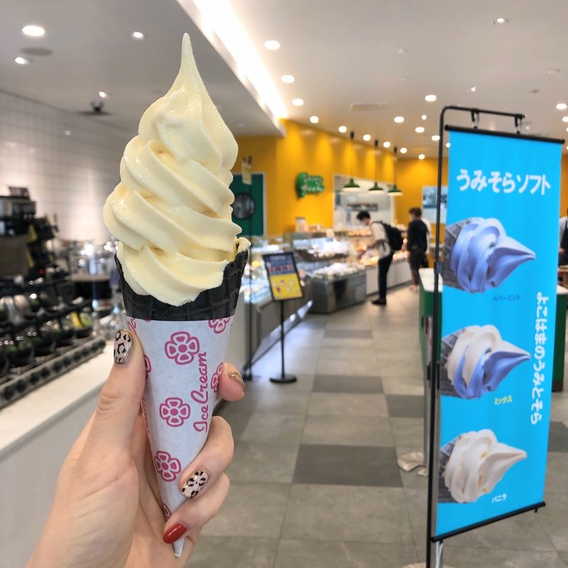 バニラソフトクリーム(グーツ いちょう並木通り店)