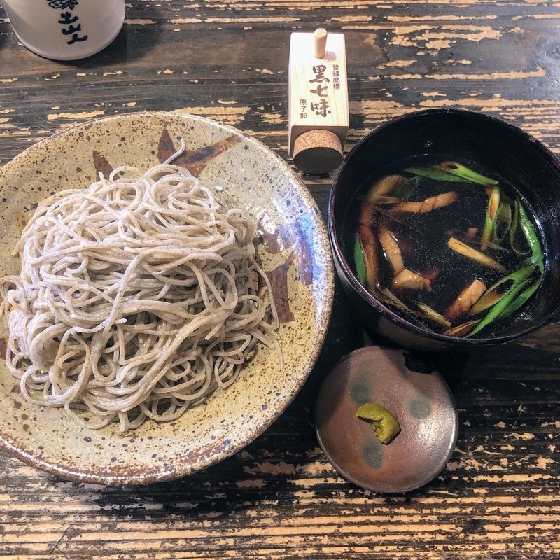 鴨汁そば(蕎麦人 秋)