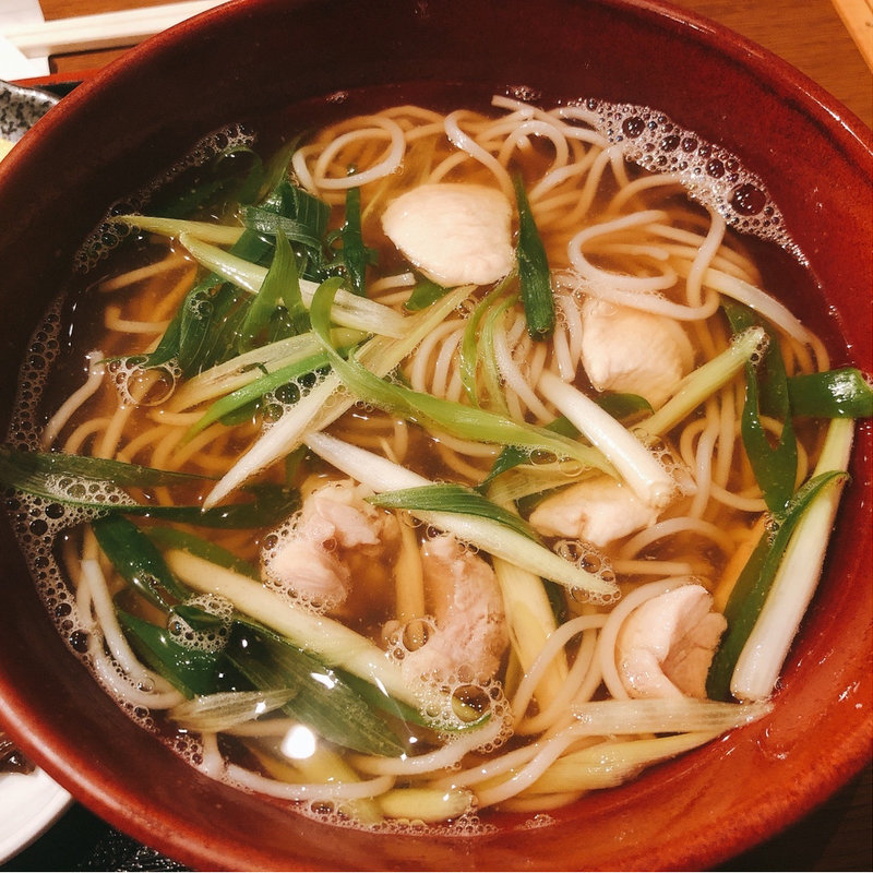 鶏なんばんそば(みす美)