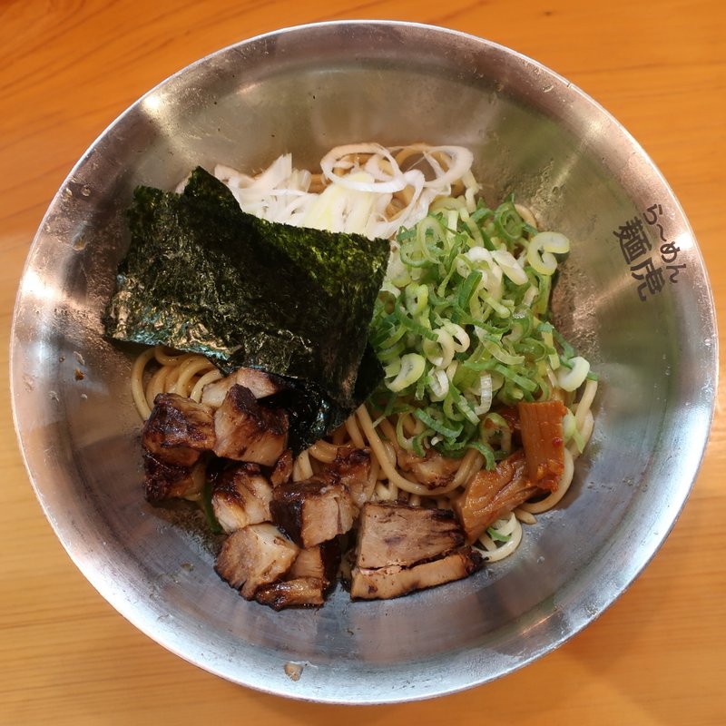 カツオオイルそば 並(らーめん 麺虎 )