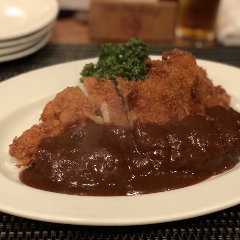 チキンカツレツ(グリル末松 （グリルスエマツ）)