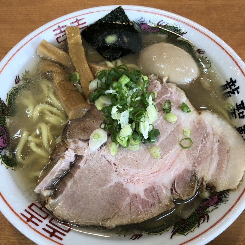味玉塩ラーメン(龍聖軒)