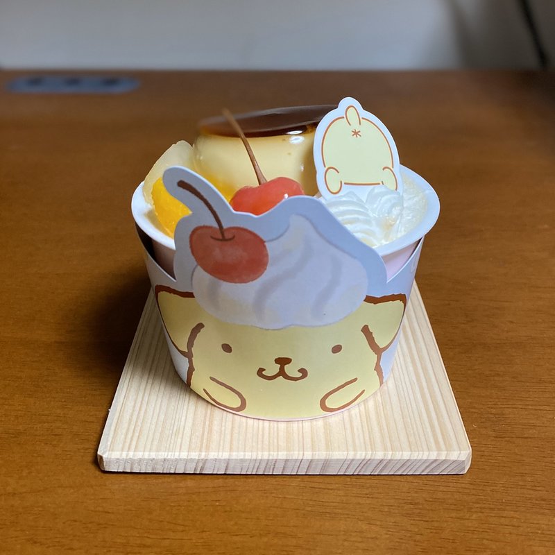 ポムポムプリンのア・ラ・モード(パステルイタリアーナ アピタ千代田橋店)