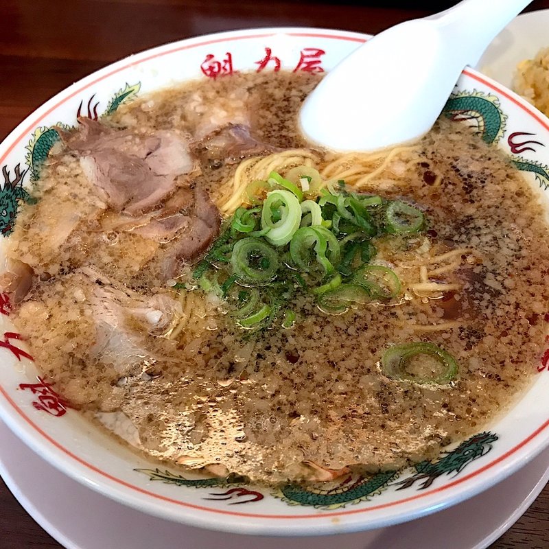 ラーメン　ミニ焼飯セット(京都北白川ラーメン　魁力屋　練馬インター店)
