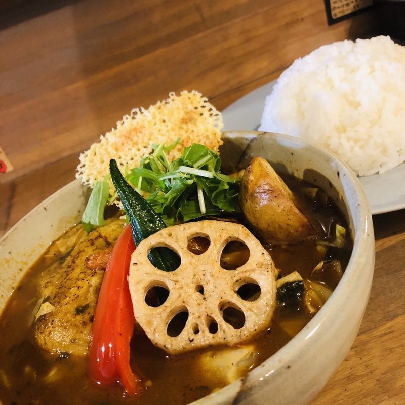 チキンベジタブルスープカリー(カイエン オルタナ （Cayenne ALTRNA）)