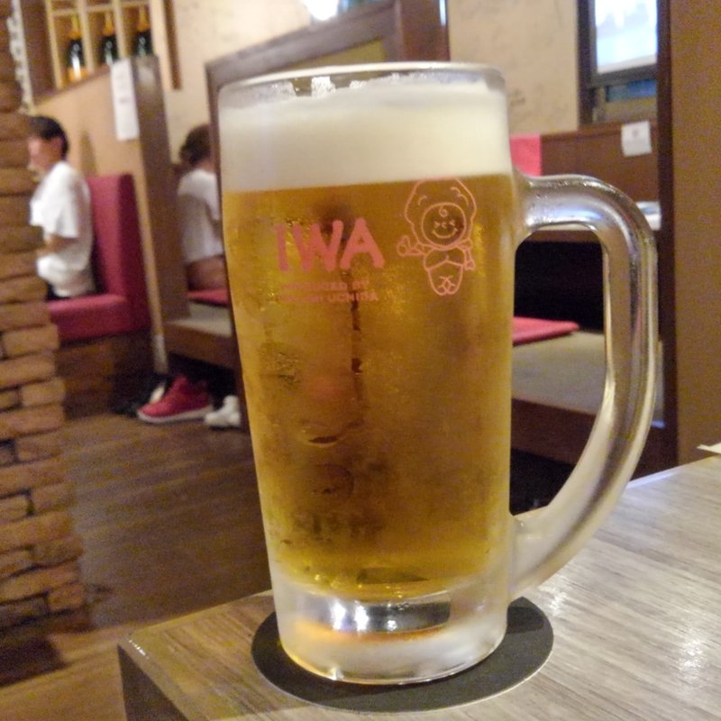 生ビール(YAKINIKU-IWA)