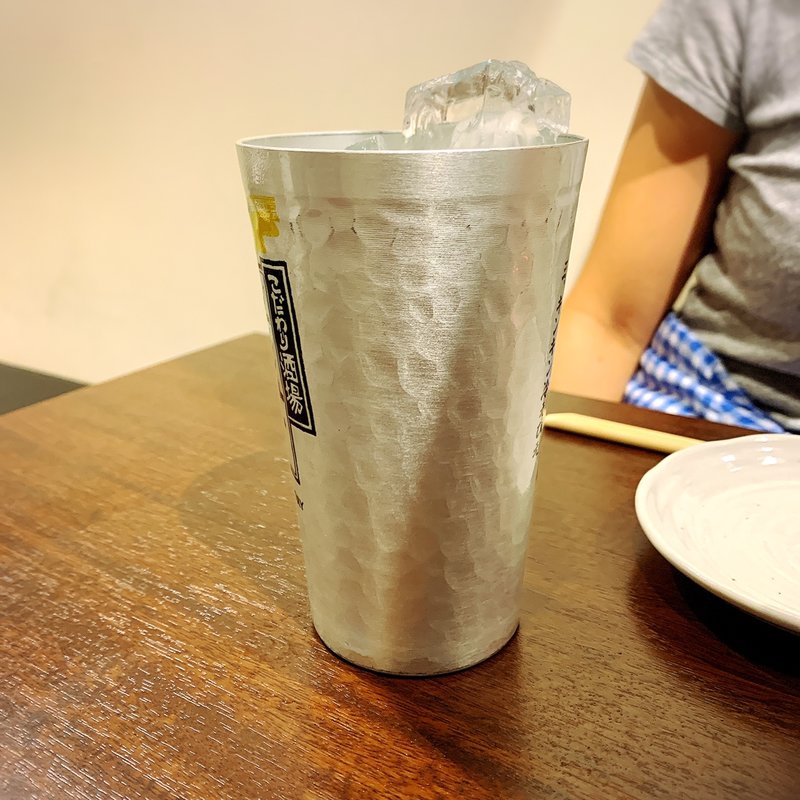 こだわり酒場のレモンサワー(焼肉ホルモン 新井屋 渋谷)