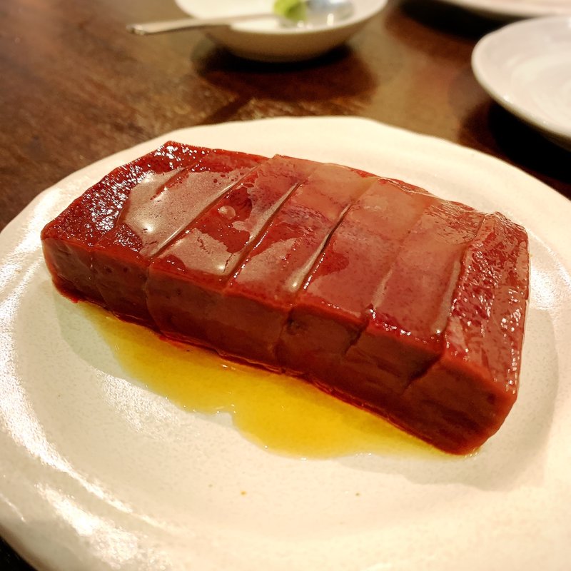 炙り上レバー(焼肉ホルモン 新井屋 渋谷)