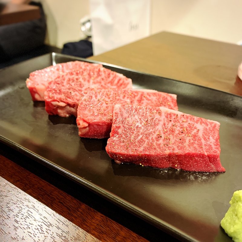 特選厚切りハラミ(焼肉ホルモン 新井屋 渋谷)