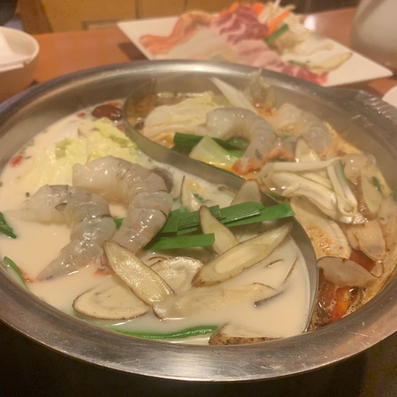 火鍋(北新地 七宝)