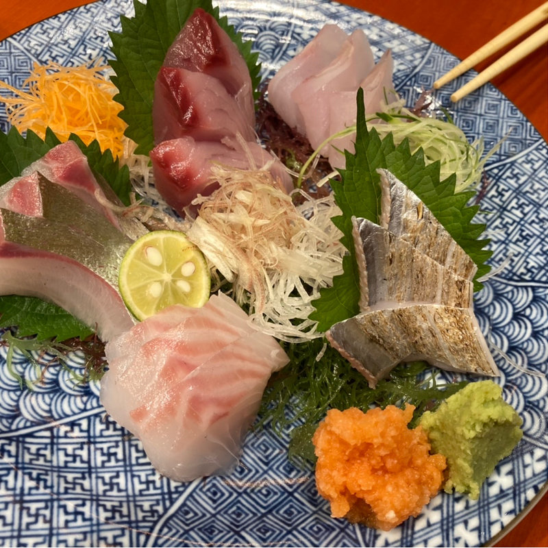 名物！魚竹特選盛り合わせ(活魚料理 魚竹)