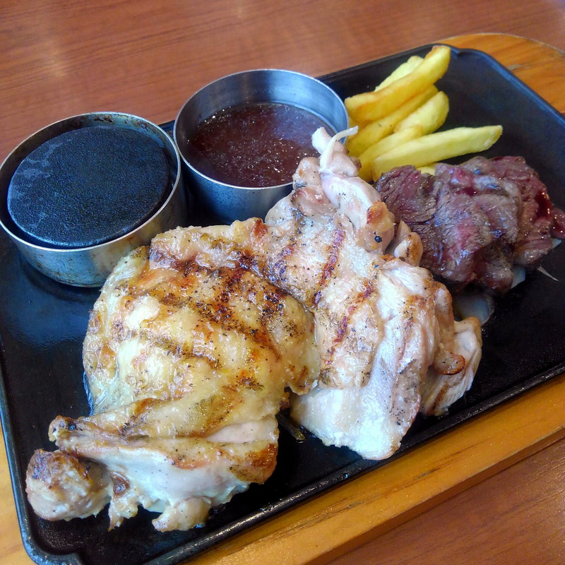 チキン＆切り落としステーキ(ビッグボーイ 北上有田町店 )