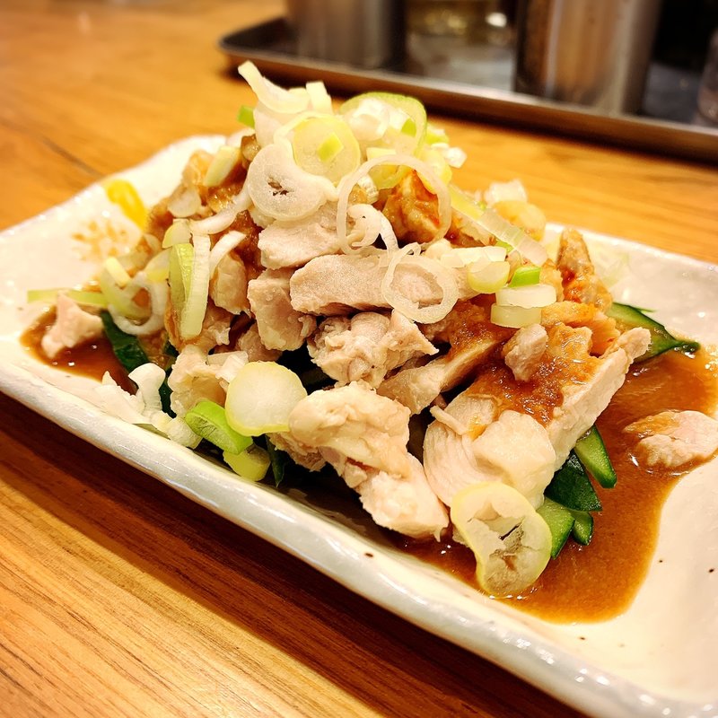 店仕込み 特製バンバンジー(ラーメン香月 池尻大橋店)