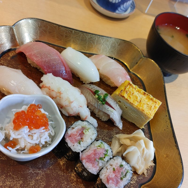 にぎり1人前(鮨たじま  中野坂上店)