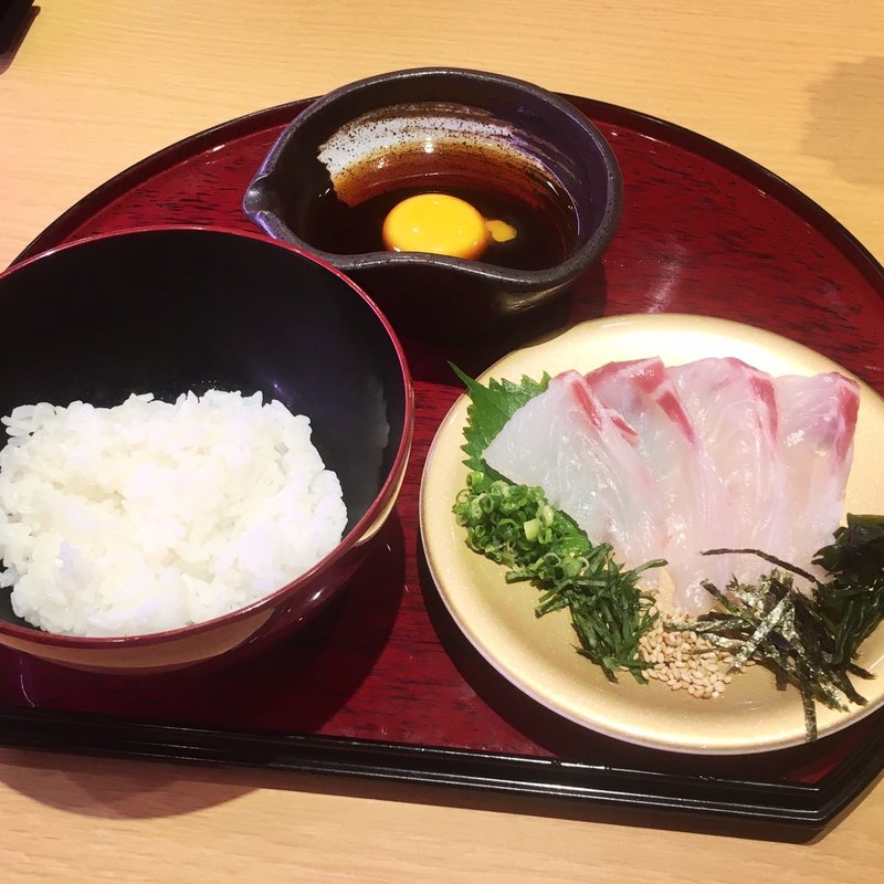 生鯛めし(回転寿司 すしえもん ブランチ博多パピヨンガーデン店)