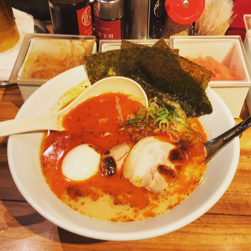 特製からか麺(一風堂 上野広小路店)