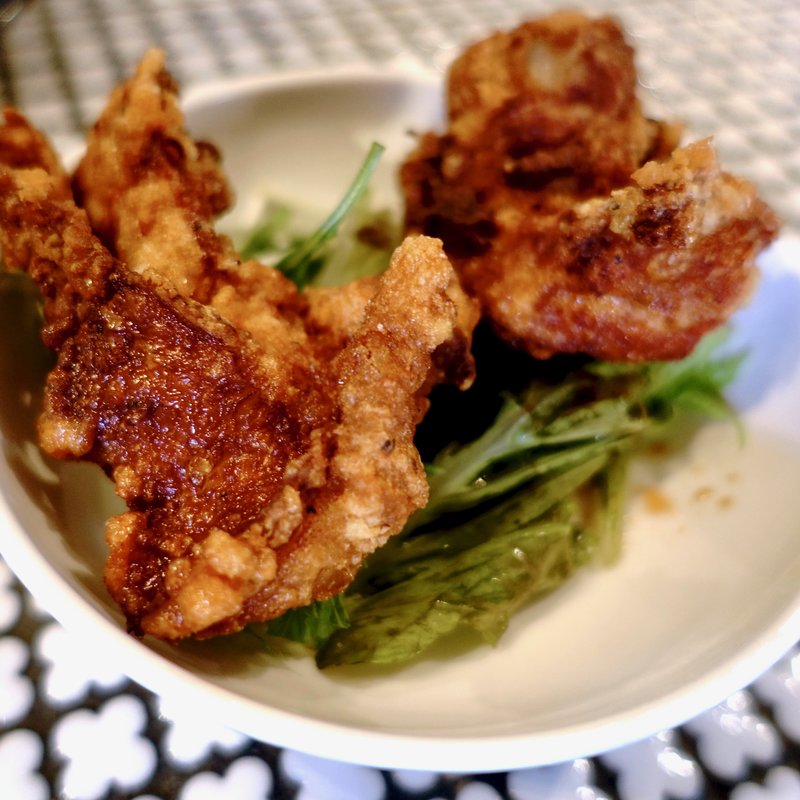 若鶏唐揚げ(麺処 蛇の目屋 )