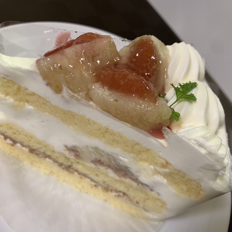 岩岡いちぢくのショートケーキ(ル ハルミツ)