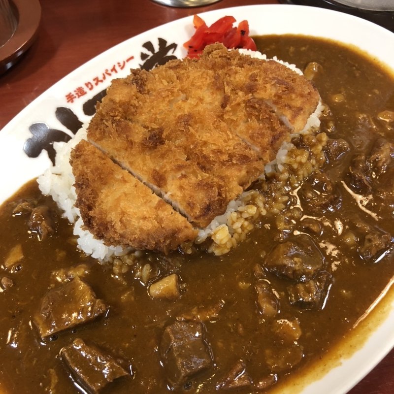 バッファローロースカツカレー(カレー堂 鳳店)
