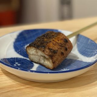 鰻の蒲の穂焼き(うなぎの蒲の穂焼 牛タン 焼鳥 馬刺し いづも ほぼ栄駅一番出口のれん街)