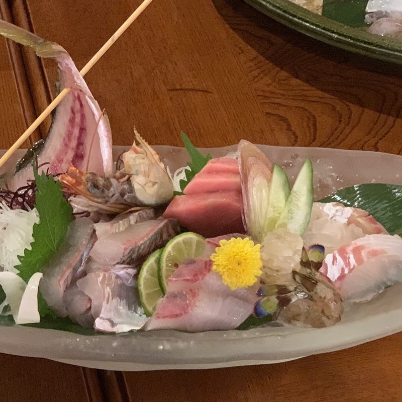 刺身盛り合わせ(いけす 鶴八 新栄店 （つるはち）)