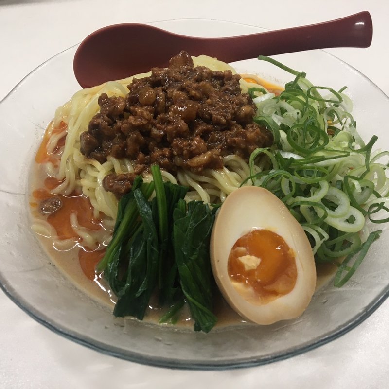 冷製白胡麻担々麺(担々麺 信玄)