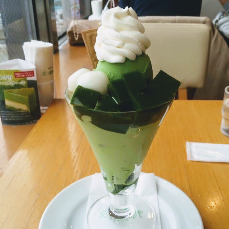 抹茶パフェ(京はやしや 西武池袋店)