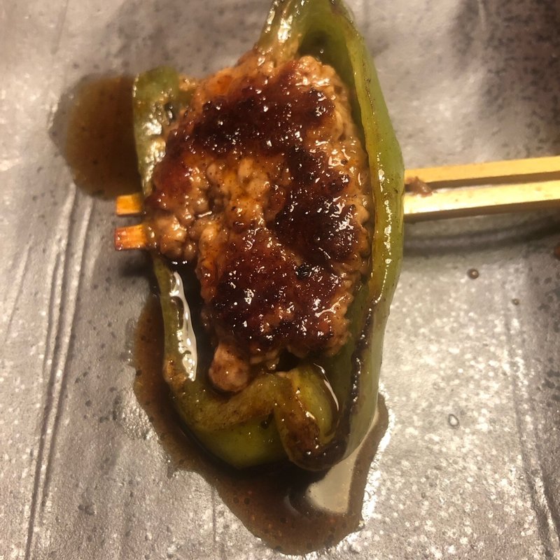 ピーマン肉詰め(串八 烏丸店 )