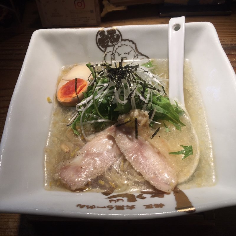冷やしゆず塩らーめん(麺匠大阪らーめんしおじん堺東店)