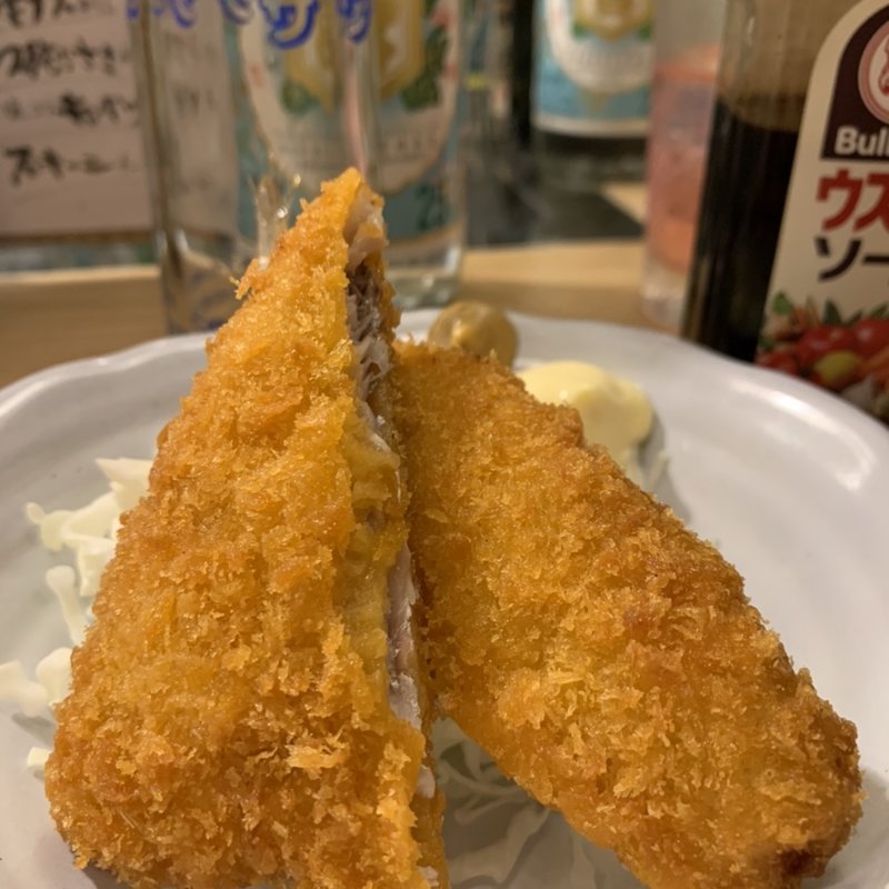 鯵フライ(大衆酒場Lily)
