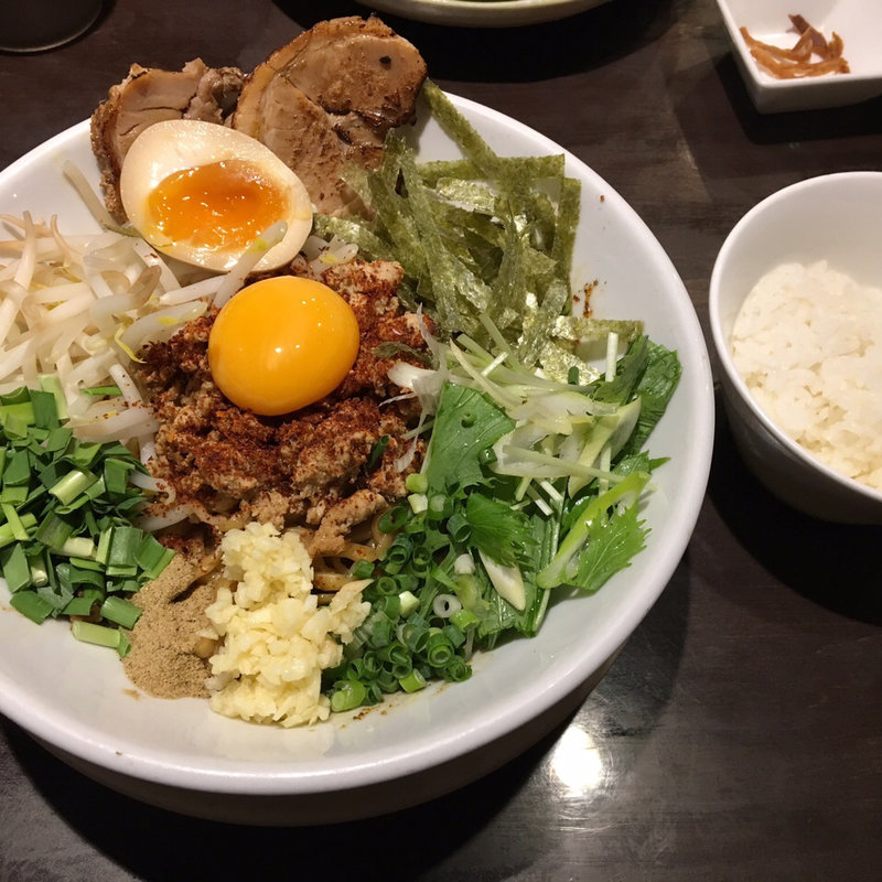 台湾まぜそば(千極煮干 （センゴクニボシ）)