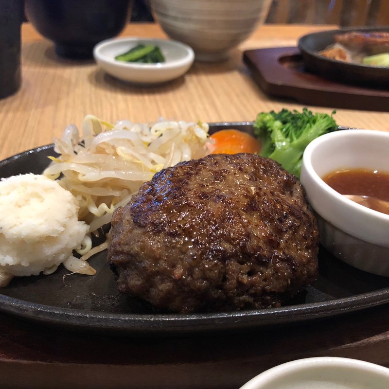 ハンバーグ御膳(御曹司　きよやす庵　軽井沢店)