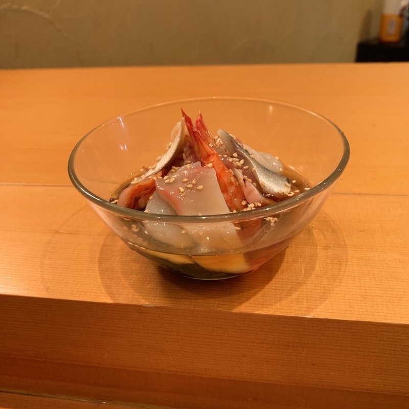 酢の物盛り合わせ(TAIZUSHI （タイズシ 【旧店名】すしの利行）)