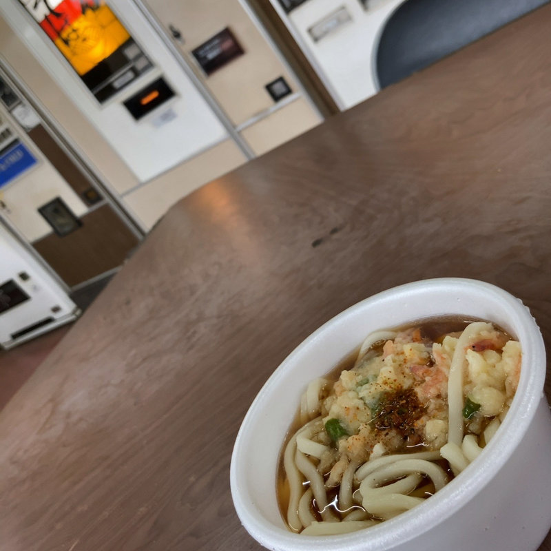 天ぷらうどん(オートパーラーシオヤ )