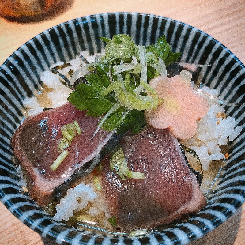 牧野カツオの出汁茶漬け(拉麺開花(らーめんかいほう))