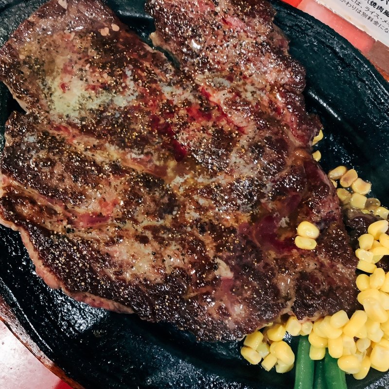 ウエスタンビッグステーキ500g(ビリー・ザ・キッド 蒲田店)