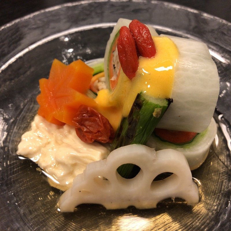 穴子砧巻き(麻布永坂 更科本店 （あざぶながさかさらしなほんてん）)