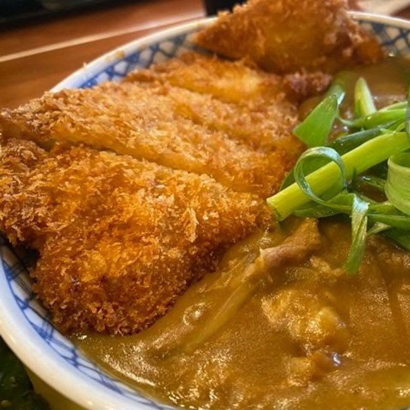 ロースカツカレーうどん(釜信)