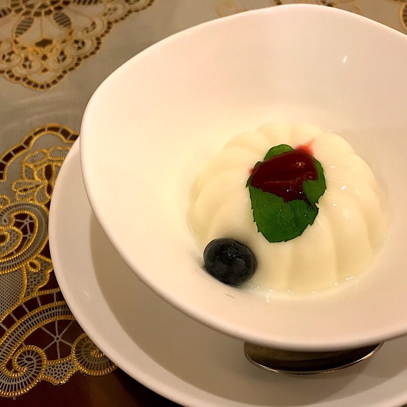 杏仁プリン(状元樓)