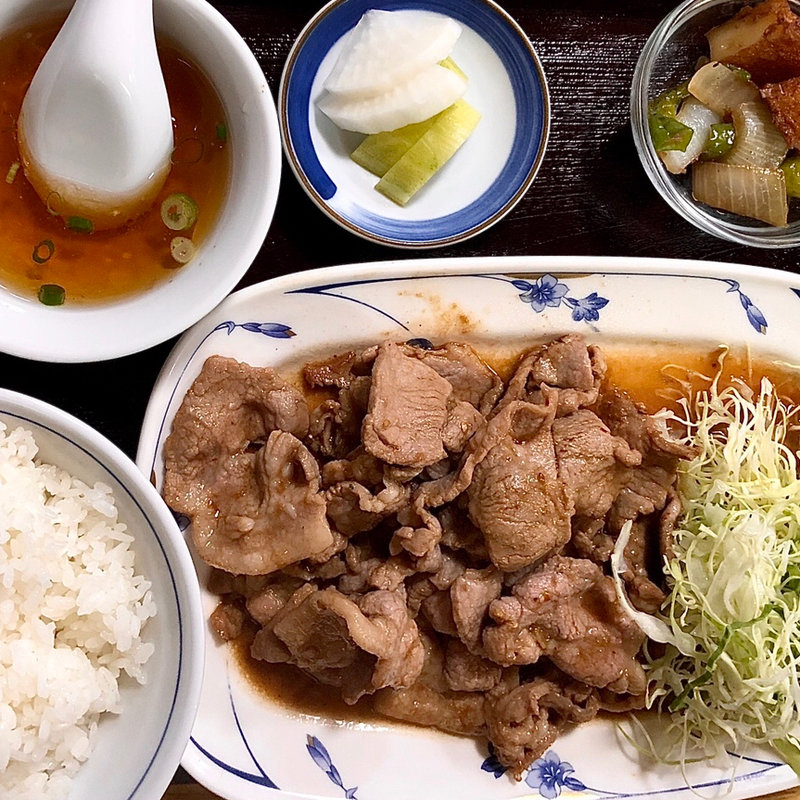 生姜焼き定食(二葉 )