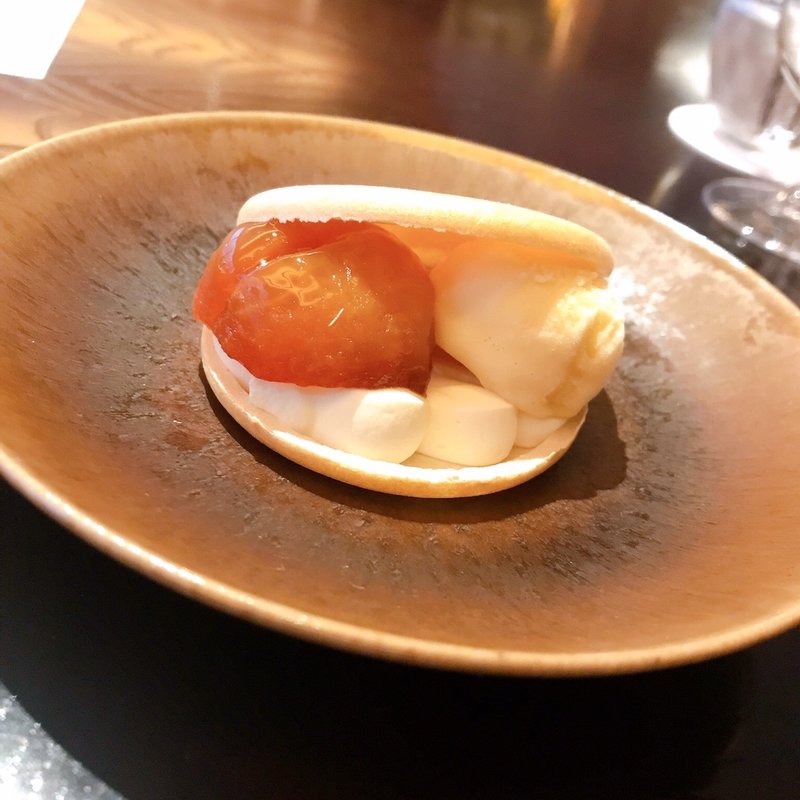 林檎の最中(ザ　リビングルーム/パークハイアット京都)