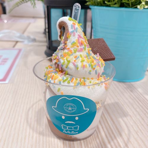 ソフトクリーム（ミックスカップ カラースプレー）(cosco crepe