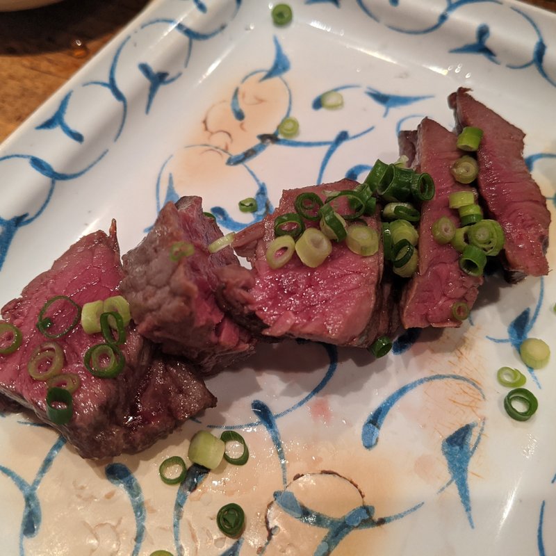 ミンククジラ炙り(ぼてふり )