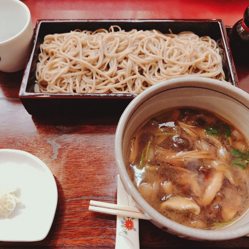 鴨せいろ　十割(門前そば 藤木庵 )