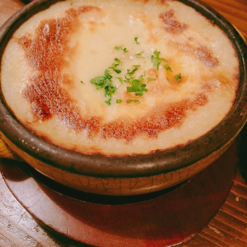 仔羊とマッシュポテトの重ね焼き(下町バル ながおか屋)