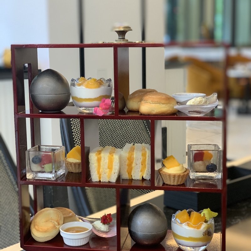 マンゴーのアフタヌーンティー(CAFE&BAR LOUNGE CUORE)