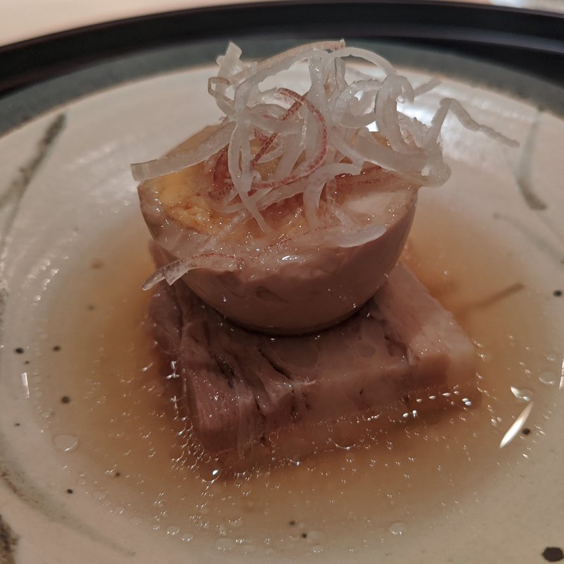 平田牧場金華豚の角煮(御料理　かつ志)