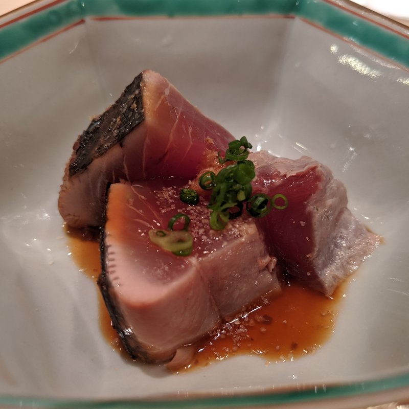 カツオたたき(御料理　かつ志)